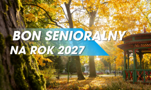 Bon senioralny w Suwałkach. Można zgłaszać zainteresowanie wsparciem