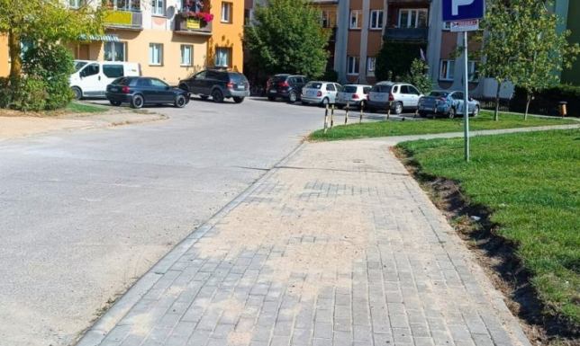 Zakończyły się prace remontowe prowadzone na południowej stronie ulicy Ogińskiego