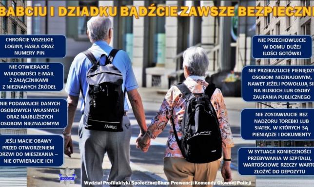 Dzień Babci i Dziadka - wspólnie zadbajmy o ich bezpieczeństwo