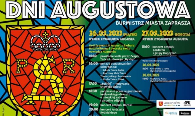 Dni Augustowa 2023 już w ten weekend