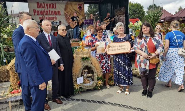 XIV Dożynki Powiatowe w Sejnach Za plony dziękowali rolnicy z powiatu sejneńskiego