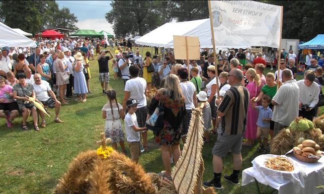 Tradycyjne podziękowanie rolnikom za ich pracę  w Gminie Suwałki