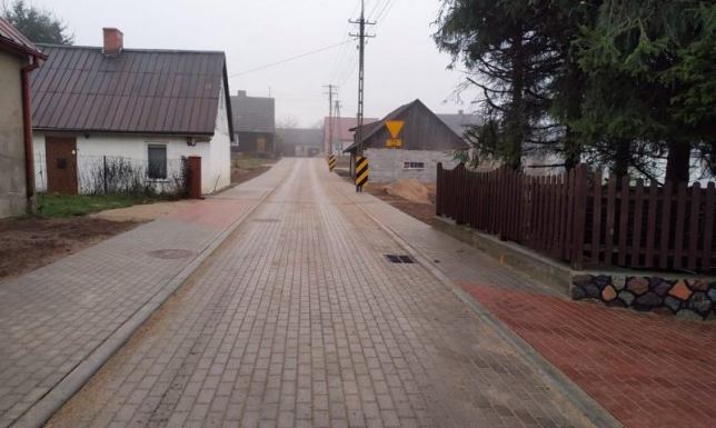 Przebudowana ulica Wiszowatego w Filipowie