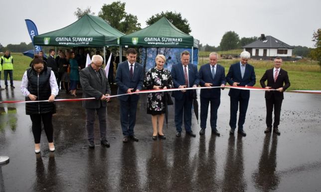 Uroczystość otwarcia drogi gminnej Wasilczyki-Przebród