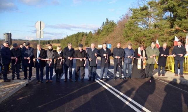 Nowa droga w Bakałarzewie Uroczyste otwarcie drogi powiatowej Bakałarzewo – Filipów
