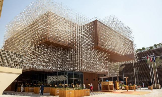w Dubaju można zwiedzać Pawilon Polski na Wystawie Światowej Expo 2020