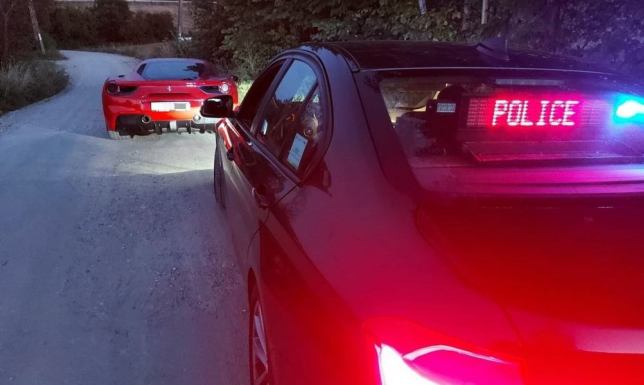 obywatel Białorusi na krajowej ósemce wyprzedzał na linii ciągłej