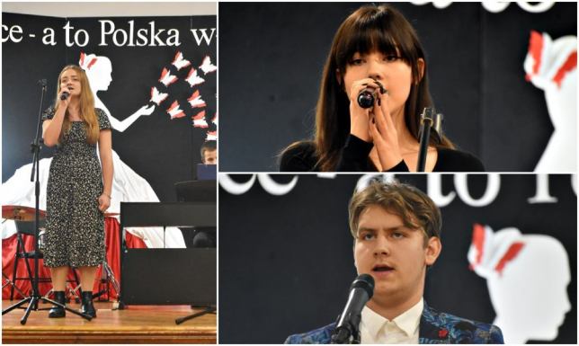 Coraz więcej młodzieży w konkursie piosenki i poezji patriotycznej Wojewódzki Festiwal Piosenki i Poezji Patriotycznej w I LO