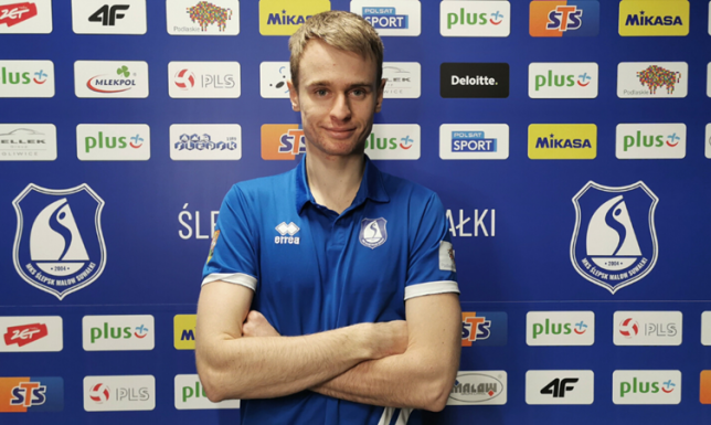 Kolejny siatkarz zostaje w Ślepsku