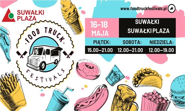 Food Trucki ponownie rozstawią się przy Galerii Suwałki Plaza