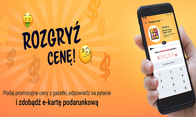 „Rozgryź Cenę” – wygraj karty podarunkowe do drogerii Rossmann