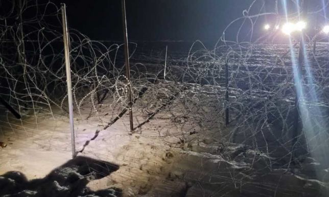 grupa 24 obywateli Iraku siłowo forsowała granicę