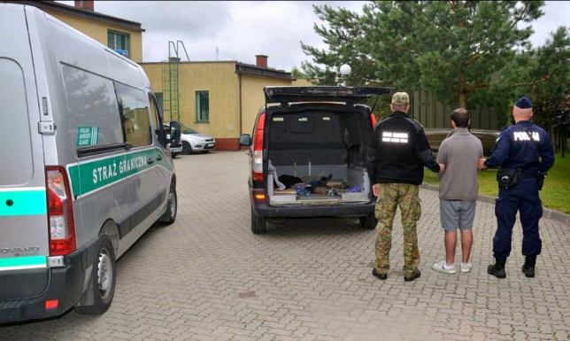 znaczny wzrost spraw związanych z transportami nielegalnych imigrantów z terenu Litwy