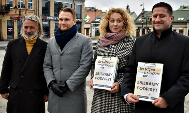 Zbiórka podpisów pod projektem ustawy przywracającym finansowanie in vitro