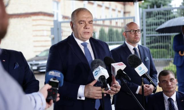 wizyta w Suwałkach Ministra Aktywów Państwowych Jacka Sasina