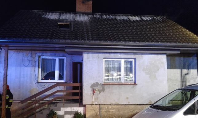 Pożar domu we wsi Jemieliste - śledztwo umorzone Tragiczny w skutkach pożar w Jemielistym