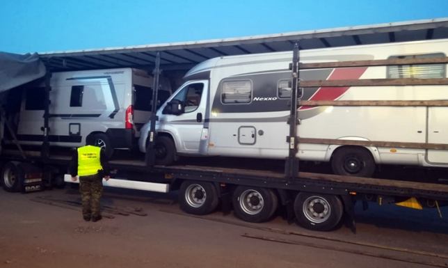 Odzyskali kampery warte 750 tys. zł.