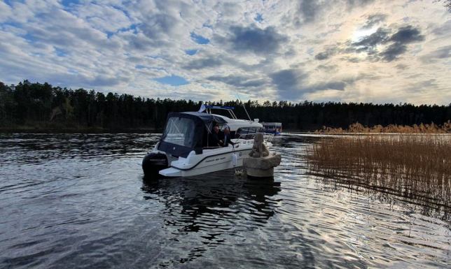 jednostki pływające zaprezentowały się na rzece Netcie oraz jeziorach Necko i Rospuda