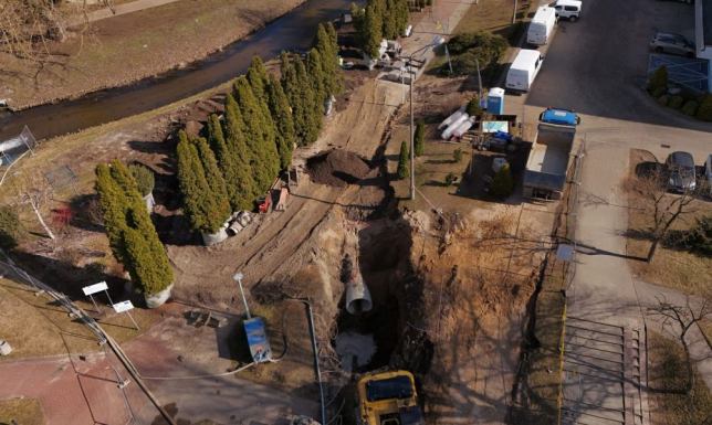 zabezpieczenie południowej części Suwałk przed podtopieniami