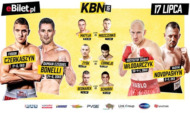 Gala Knockout Boxing Night 16 w Suwałki Arenie