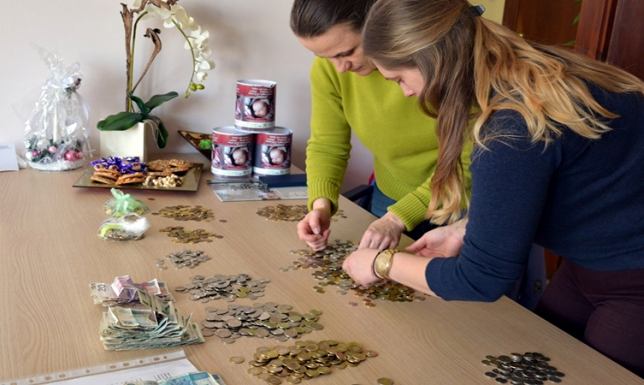 Zbierali pieniądze na rzecz Hani