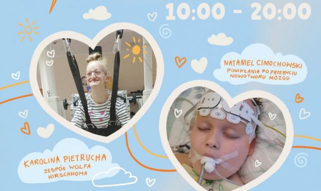 Kiermasz Charytatywny w Suwałkach Leczenie i rehabilitacja Nataniela Cimochowskiego oraz Karoliny Pietruchy