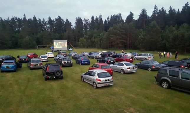 Wraca kino plenerowe Kino plenerowe w Gminie Suwałki