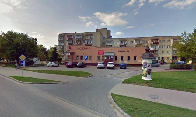 Remont schodów Biblioteki przy ul. Klonowej