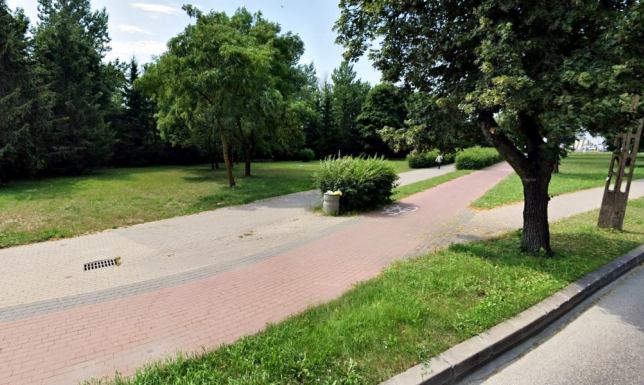 Oświetlenie ciągu pieszo - rowerowego ulicy Kolejowej w Suwałkach