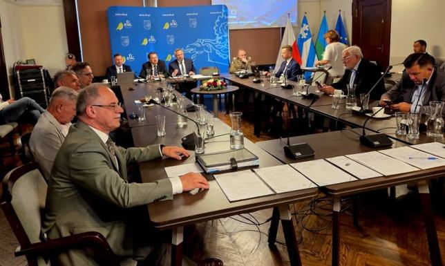 posiedzenie sejmowej Komisji Infrastruktury w Ełku
