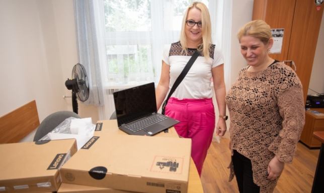 Nowe komputery w augustowskich szkołach