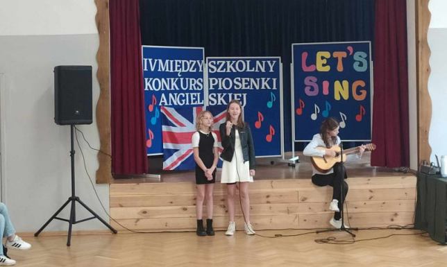 Międzyszkolny Konkurs Piosenki Angielskiej Let’s Sing Konkurs piosenki w Szkole Podstawowej nr 9 w Suwałkach