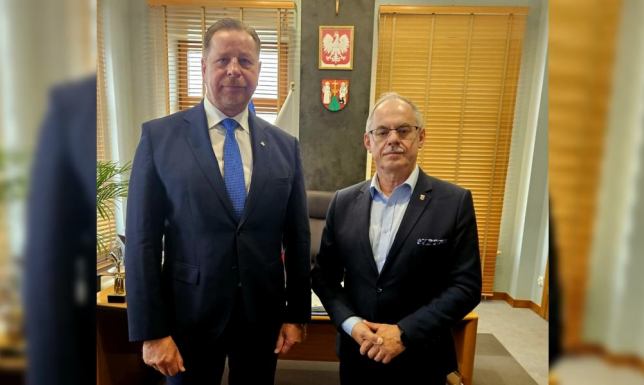 Czesław Renkiewicz spotkał się z odchodzącym Konsulem Republiki Litewskiej