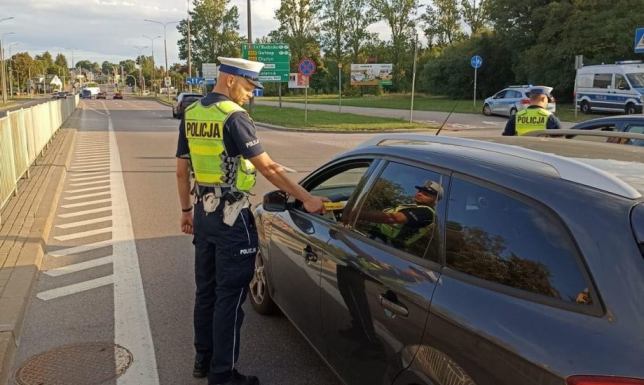 Trzeźwość kierowców sprawdzali policjanci z suwalskiej drogówki