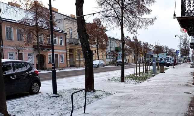 Pierwszy zimowy poranek w Suwałkach