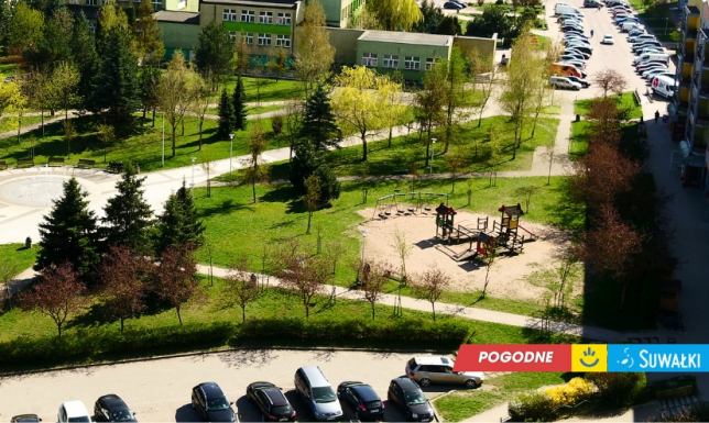 Plac zabaw przy ul. Alfreda Wierusza-Kowalskiego w Suwałkach