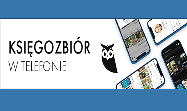 Księgozbiór suwalskiej biblioteki publicznej w telefonie