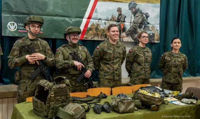  konferencja prasowa otwierająca kwalifikację wojskową w województwie