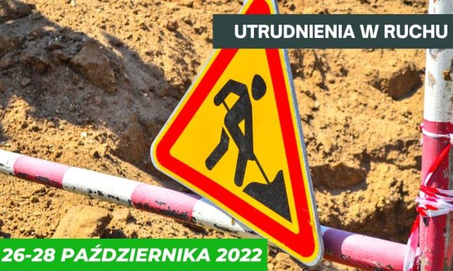  utrudnienia w ruchu drogowym na rondzie na ulicy Leśnej w Suwałkach
