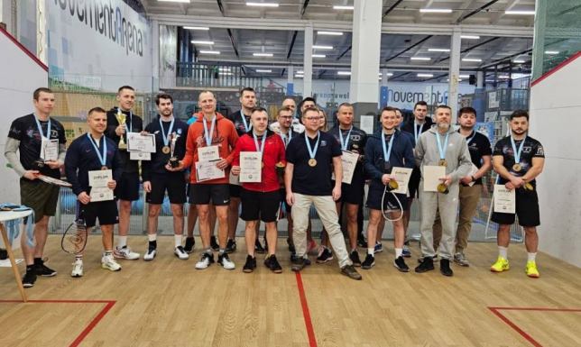 SQUASH w Suwałkach zyskuje popularność Zakończyła się I edycja MOVMENT Ligi Squash