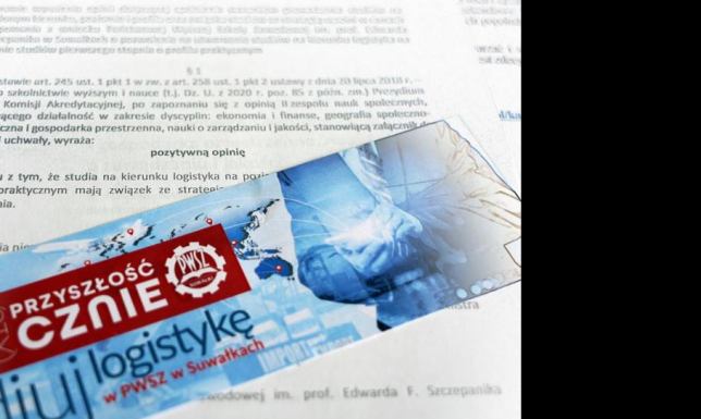 Zaplanuj przyszłość logi(sty)cznie - nowy kierunek w PWSZ