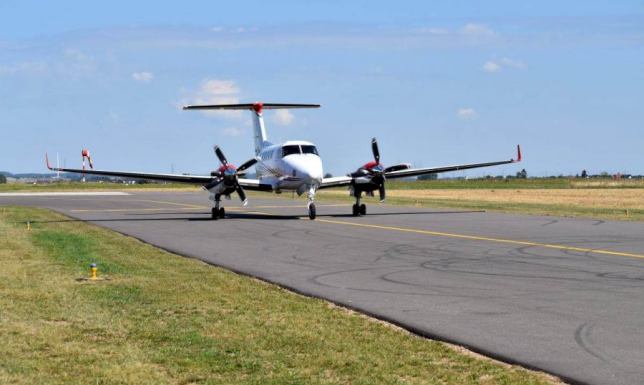 Sytuacja na lotnisku w Suwałkach