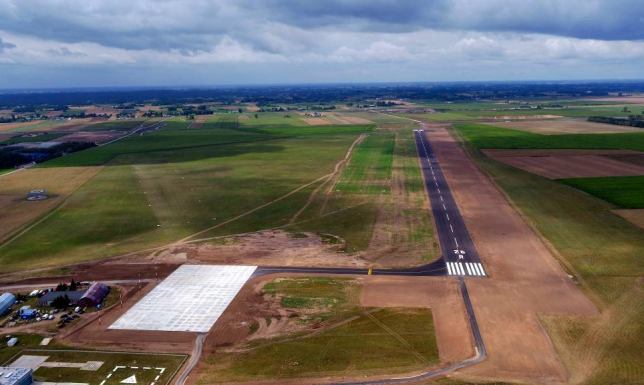W sobotę oficjalne otwarcie lotniska Otwarcie lotniska w Suwałkach