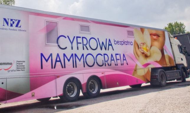 Już w piątek (14.03) bezpłatne badania mammograficzne Już w piątek (14.03) bezpłatne badania mammograficzne