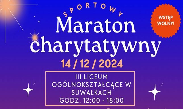 Sportowy Maraton Charytatywny na rzecz 5-letniego Jakuba Jakubczyka 5-latek zmaga się z mózgowym porażeniem dziecięcym