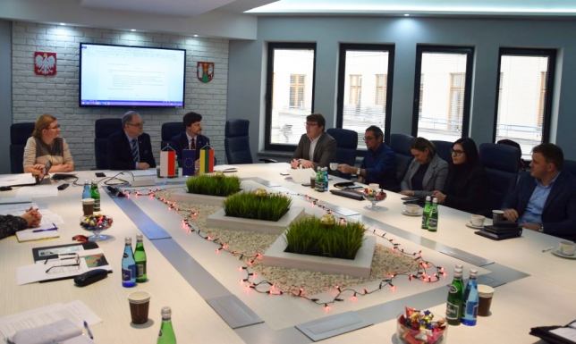 Suwalski Urząd Miejski odwiedziła delegacja z Mariampola