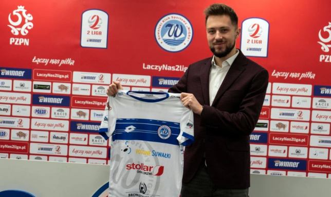 Nowy dyrektor sportowy w Wigrach Wigry Suwałki mają nowego dyrektora sportowego