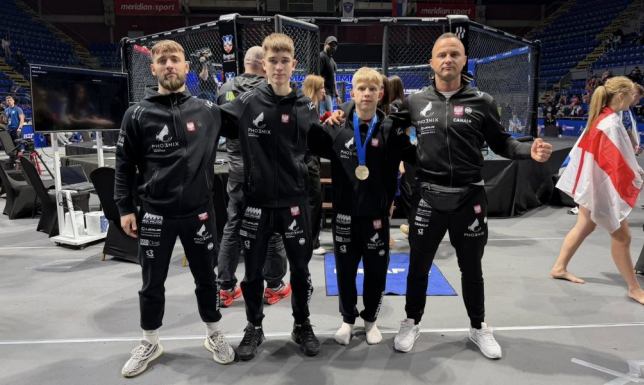 Dawid Bałtrukanis z Centrum Sportów Walki Berserker's Team Suwałki