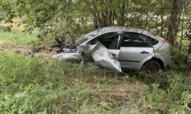 Do groźnie wyglądającej kolizji doszło w sobotę (30.08) w Mierunikszach