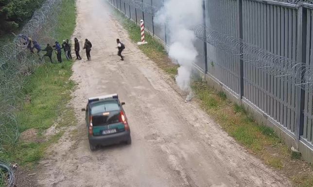 160 prób przekroczenia granicy polsko-białoruskiej